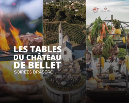 Brasero - Les tables du château de Bellet